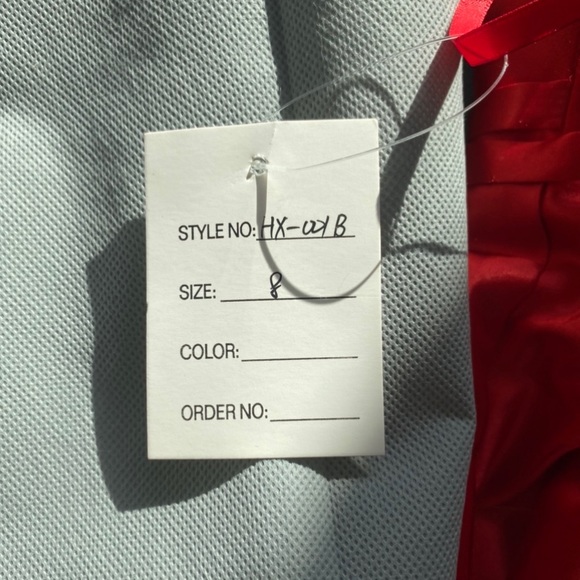 Red Prom Dress (Brand New) - Picture 5 of 5